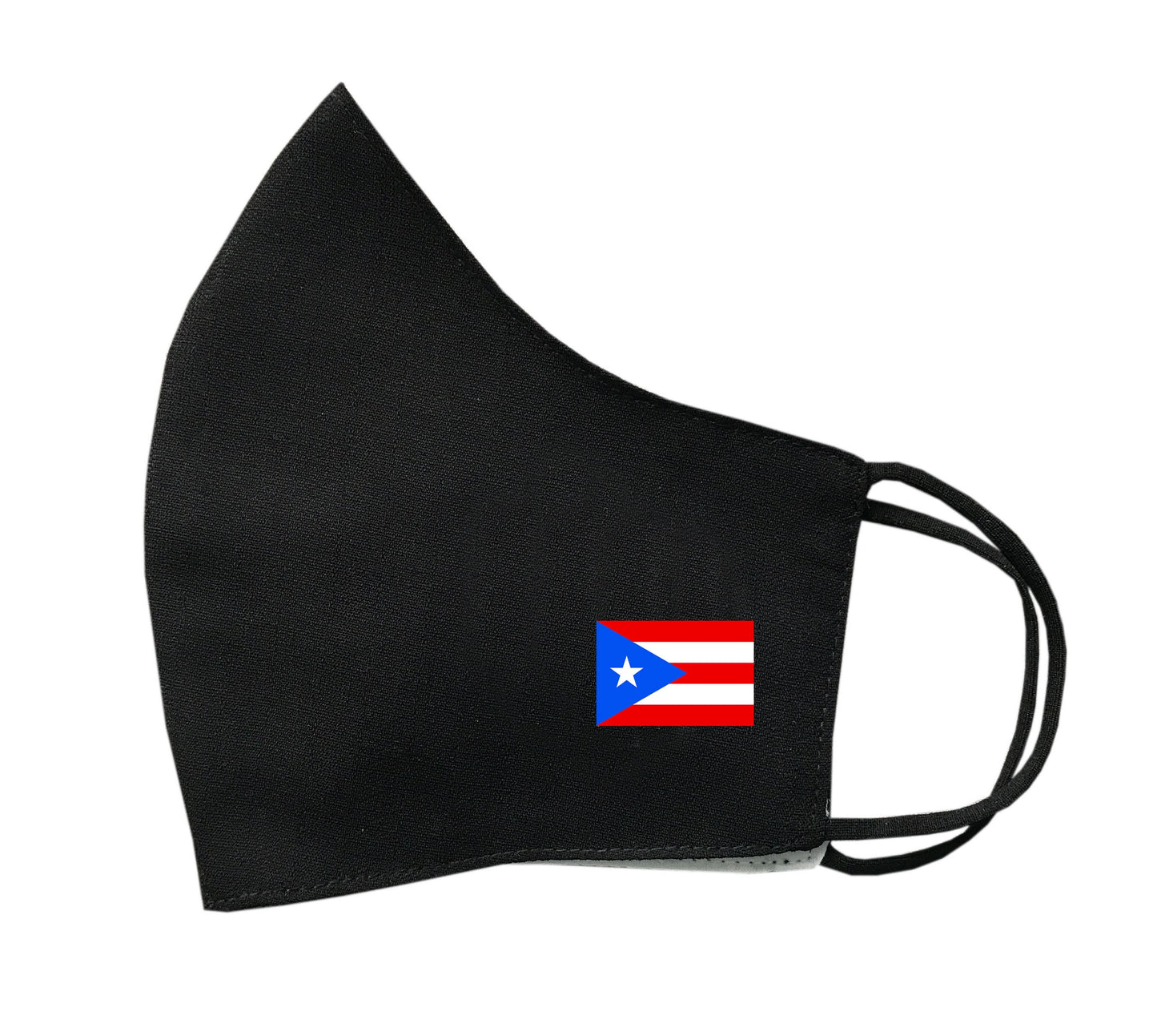 Puerto Rico Flag Face Mask Protective Covering Washable Reusable Breathable Cover Puerto Rican Flag