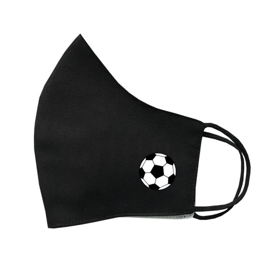 Football printed Mask Protective Covering Washable Reusable Breathable Soccer