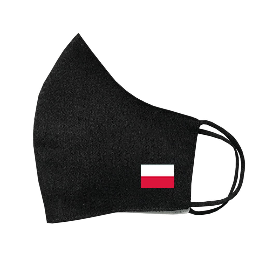 Poland FLAG Mask Protective Covering Washable Reusable Breathable Polish Flag