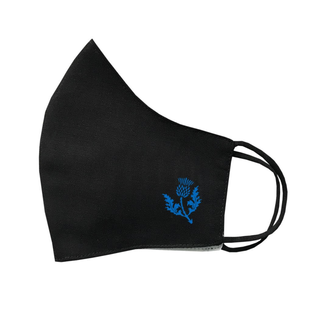 Thistle Mask Protective Covering Washable Reusable Breathable SCOTTISH FLOWER