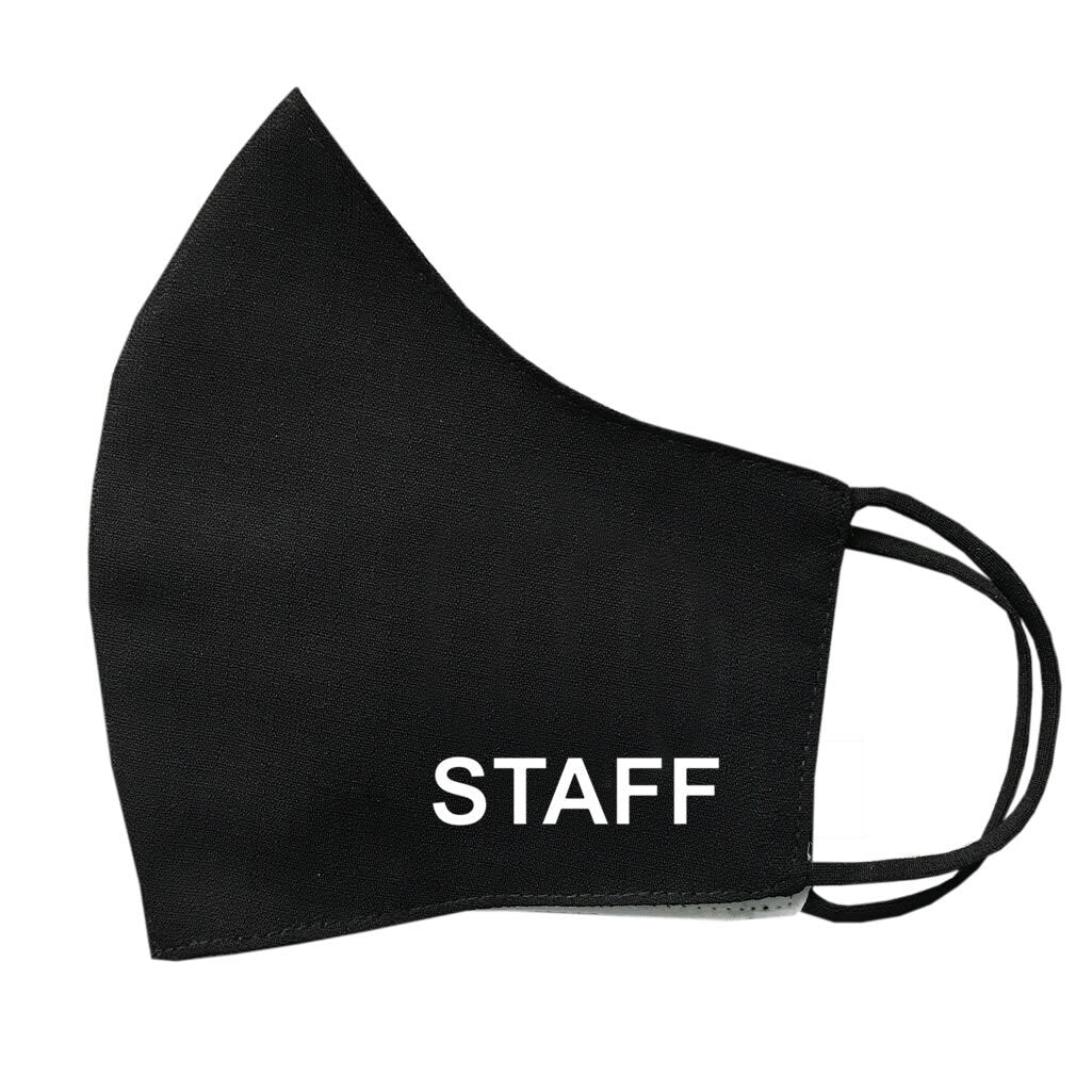 Staff Face Mask Protective Covering Washable Reusable Breathable Cover Crew