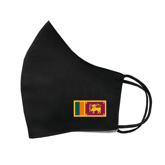 Sri Lanka Flag Protective face Covering Reusable Breathable SriLankan Flag Mask