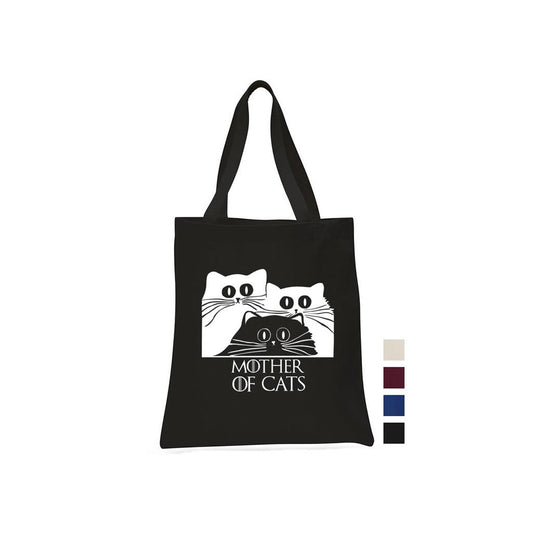 Mother of Cats Cotton Tote shopping office school book Bag Game of thrones fan