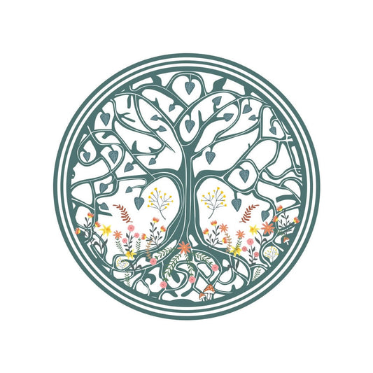 Tree of life SVG png dxf eps pdf file format Instant Download English Flag