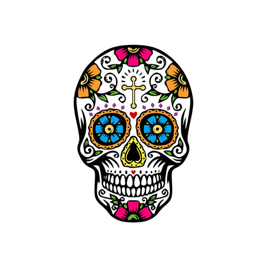 Suger Skull SVG png dxf eps file format Instant Download Mexican day of the dead Skull