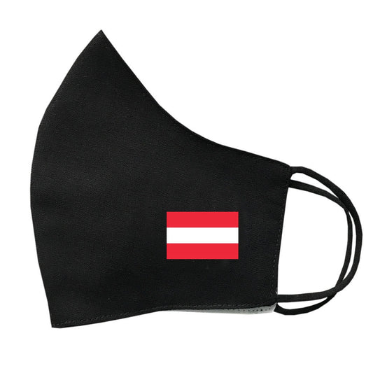 Austria FLAG Mask Protective Covering Washable Reusable Breathable Austrian Flag