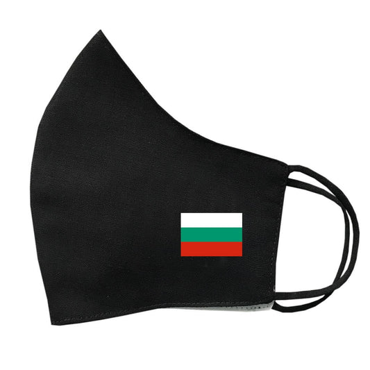 Bulgaria FLAG Mask Protective Covering Washable Reusable Breathable Bulgarian Flag