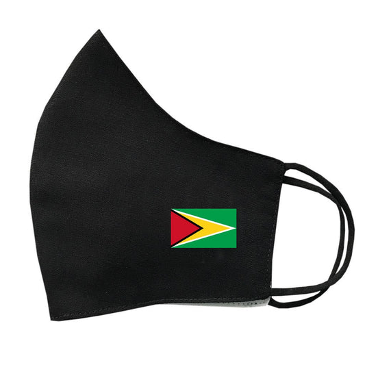 Guyana Flag Face Mask Protective Covering Washable Reusable Guyana mask