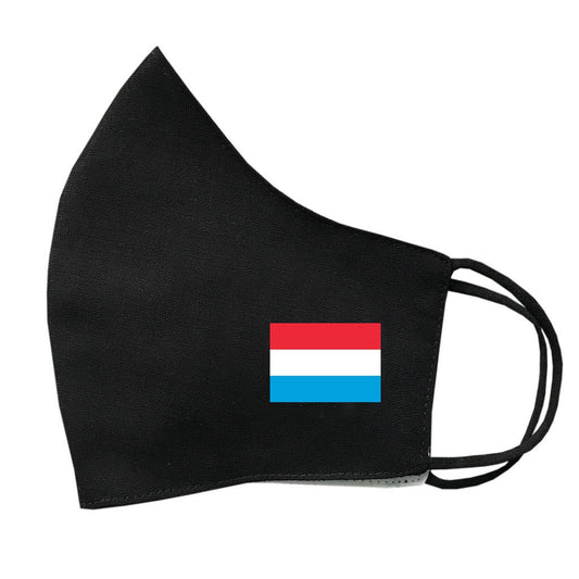 Luxembourg Flag cotton Face Mask Protective Covering Washable Reusable