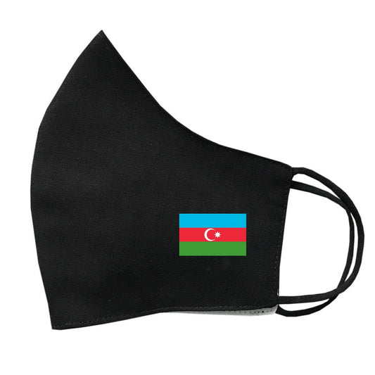 Azerbaijan FLAG Mask Protective Covering Washable Reusable Breathable Azerbaijan Flag