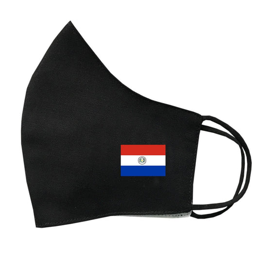 Paraguay Flag Mask Protective Covering Washable Reusable Breathable Paraguayan Mask