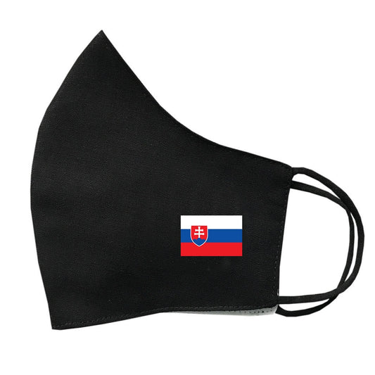 Slovakia flag Protective Covering Washable Reusable Breathable Slovakian Mask