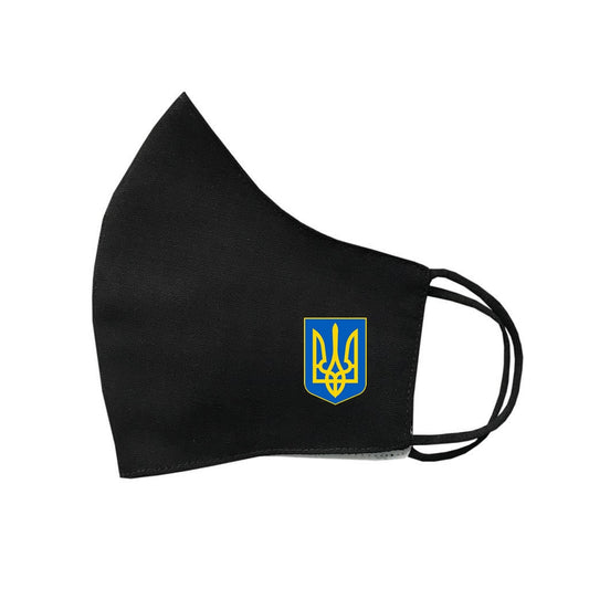 Ukraine coat of arms cotton Mask Protective Covering Washable Reusable Flag