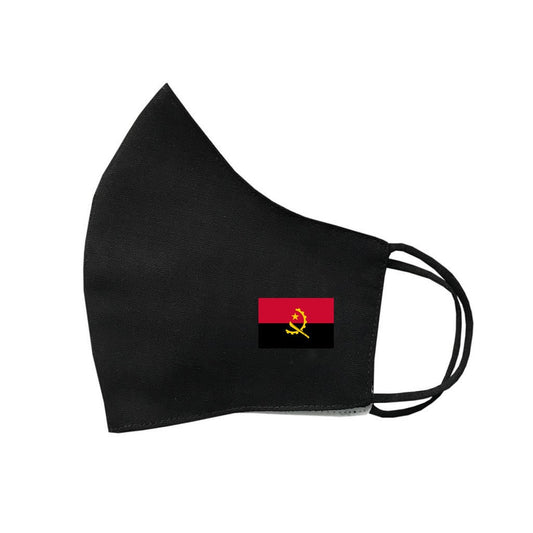 Angola Flag Face Mask Protective Covering Washable Reusable Breathable Cover Angolan Flag