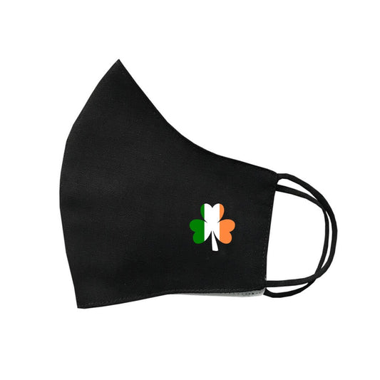 Irish Flag Shamrock Face Mask Protective Covering Washable Reusable Ireland flag