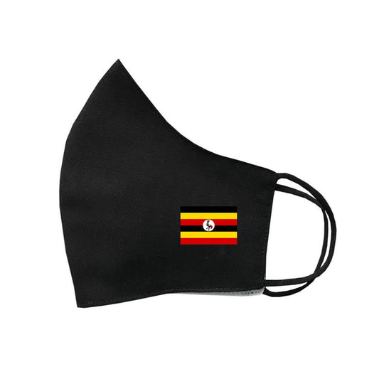 Uganda Flag Face Mask Protective Covering Washable Reusable Breathable Cover Ugandan Flag