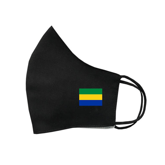 GABON Flag cotton Face Mask Protective Covering Washable Reusable Africa flag