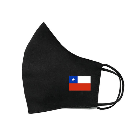 Chile Flag cotton Face Mask Protective Covering Washable Reusable Chilean flag