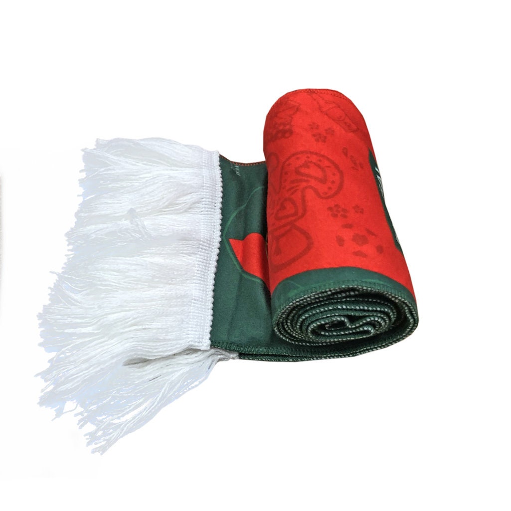 Portugal National Team Supporter Scarf Football Soccer World Cup Football Scarf for Sporting Events Fans