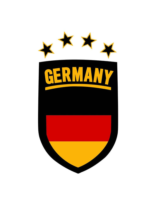 GERMANY Team Crest SVG png dxf eps file format Instant Download GERMAN Flag