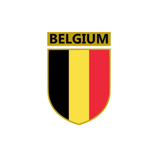 Belgium Team Crest SVG png dxf eps file format Instant Download the Belgian Flag