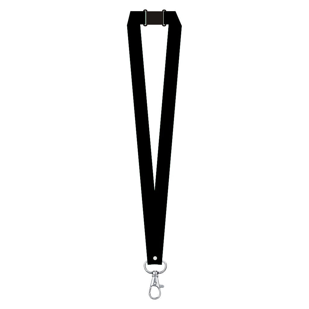 Plain Lanyard - neck strap, ID holder Safety Breakaway Clip UK Stock