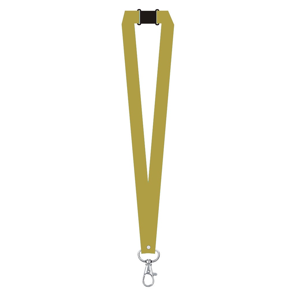 Plain Lanyard - neck strap, ID holder Safety Breakaway Clip UK Stock