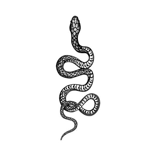 Snake Temporary Tattoo neck face cobra hand arm body art