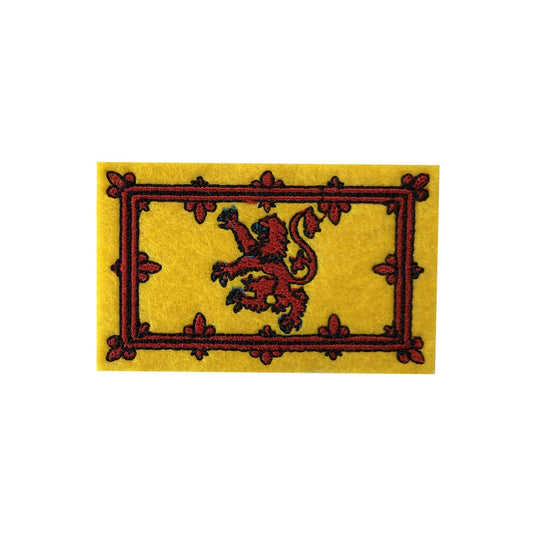 Scotland lion Flag Embroidery Patch Iron on or Sew on patch Scottish