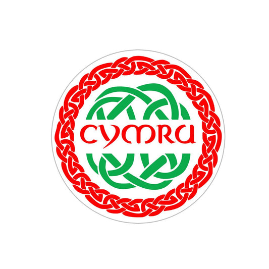 Cymru iron on transfer for fabrics wales / welsh Celtic patch