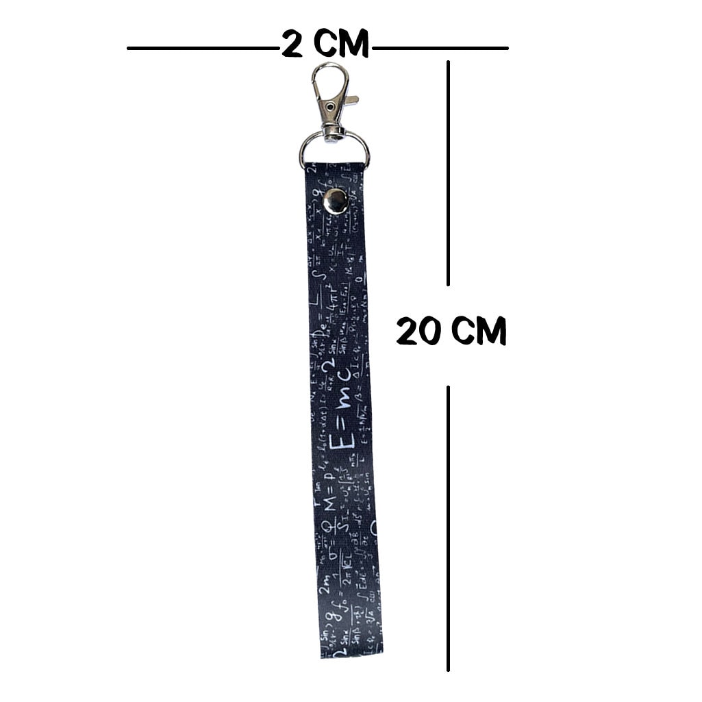 Periodic table Lanyard Key tag SET - Keyring Luggage Tag Zipper Pull Bag science