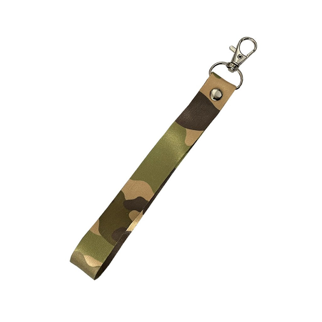 Camouflage Key Chain Keyring Luggage Tag Zipper Pull Bag Army Camo Key Ring