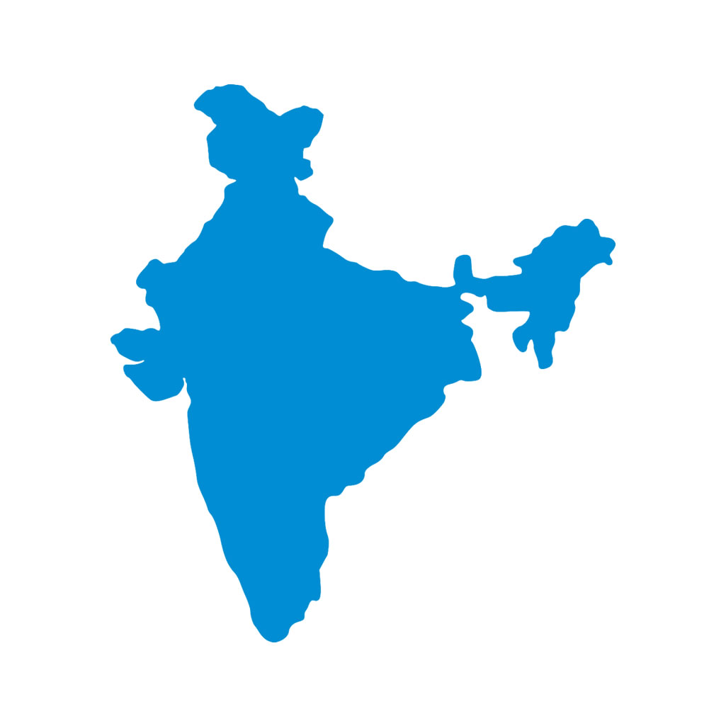 India Map Iron on Transfer for fabrics Indian Hindustan