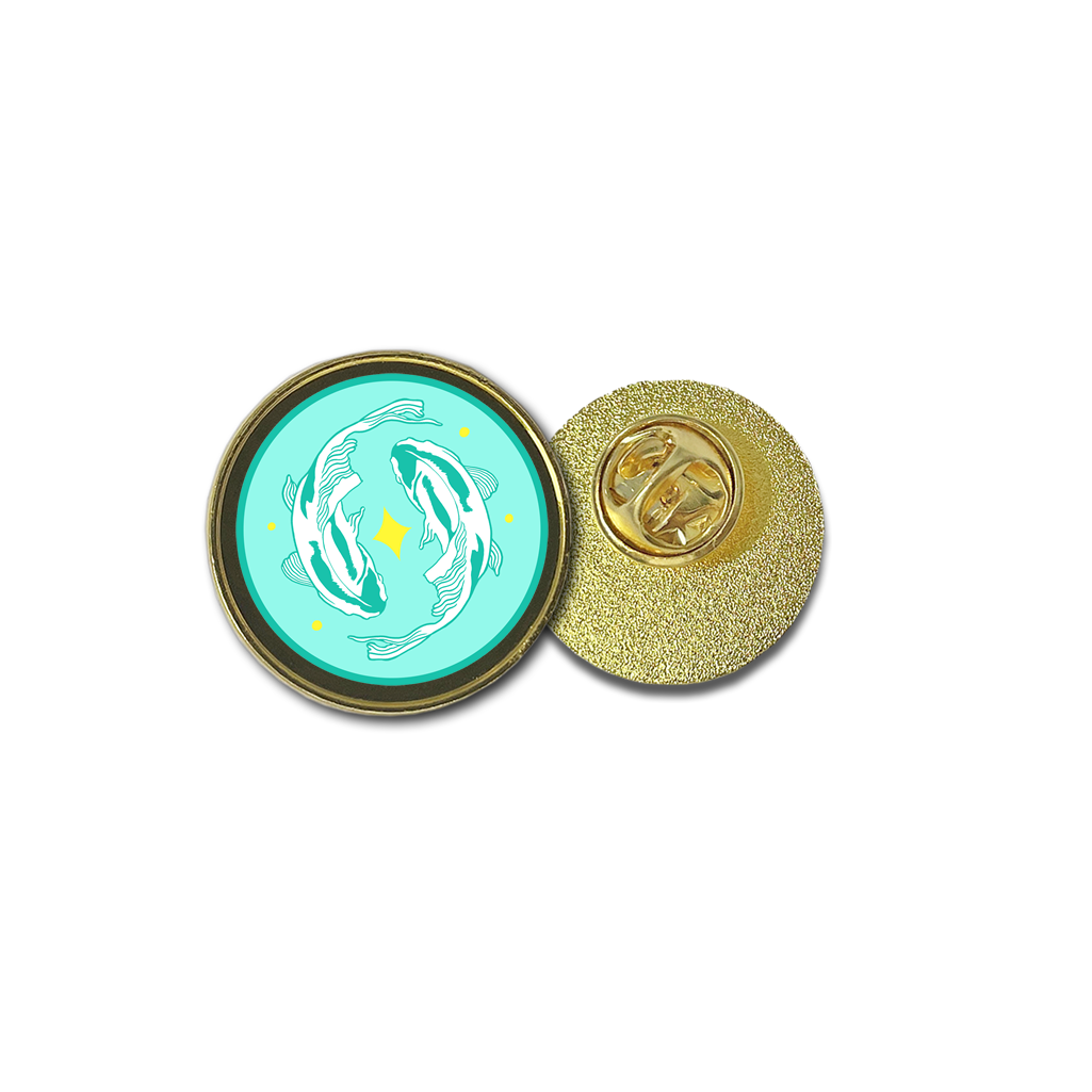 Zodiac Star Sign Pin Badge Collection – Aries, Cancer, Scorpio, Taurus, Virgo, Pisces, Gemini, Leo