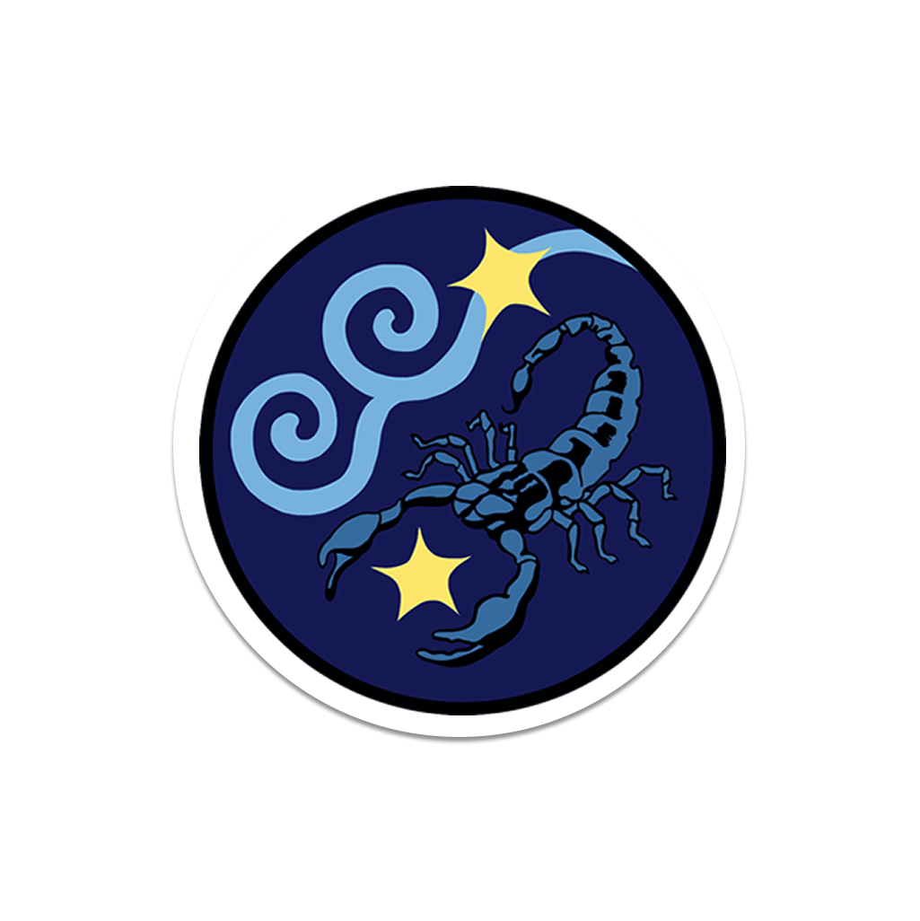 4 x Your zodiac star sign Vinyl Sticker Waterproof Matte label