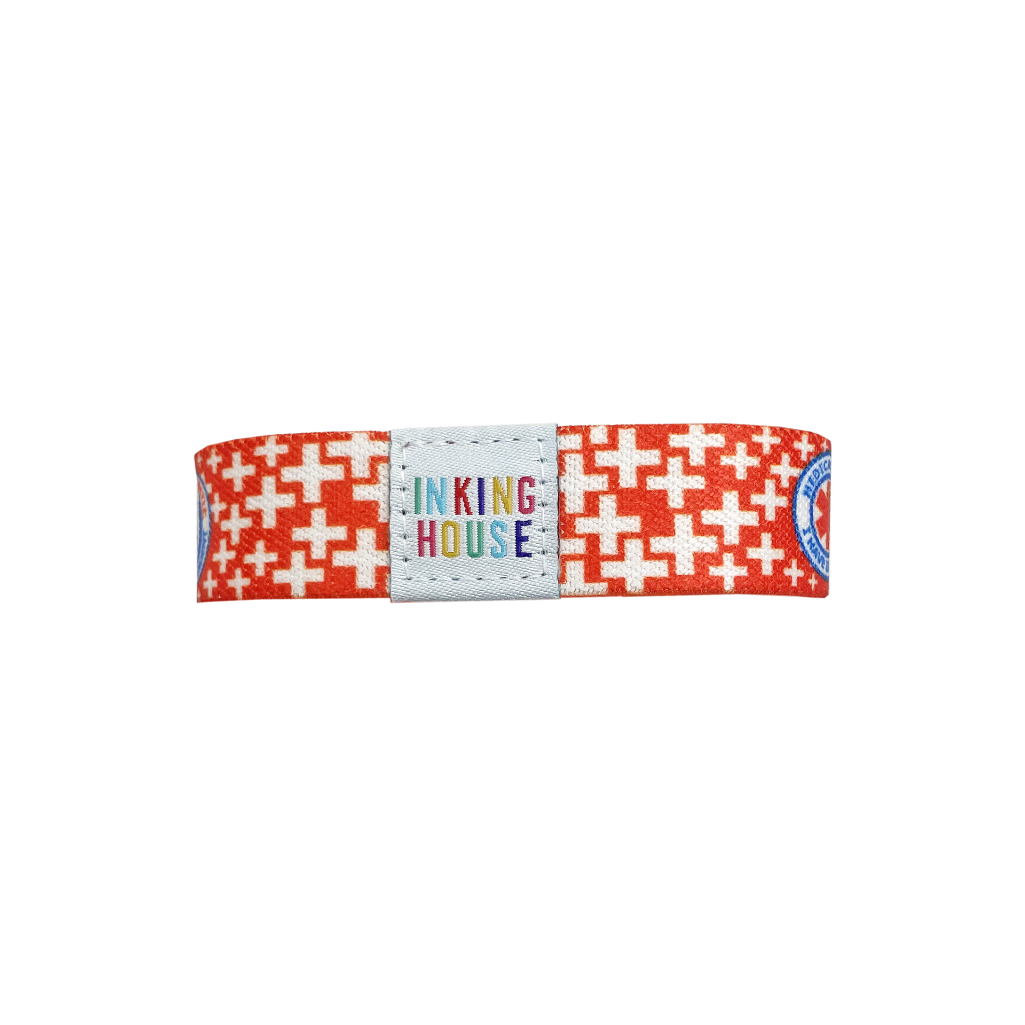 Set of Type 2 Diabetic elastic Wrist band wristband / Key tag gift diabetes