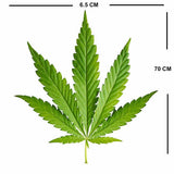 Cannabis DIY Iron on Transfer marijuana plant leaf patch Weed hemp Rasta badge