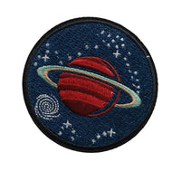 Saturn Iron / Sew On Embroidered Patch Nasa planet space Badge star Embroidery