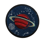 Saturn Iron / Sew On Embroidered Patch Nasa planet space Badge star Embroidery