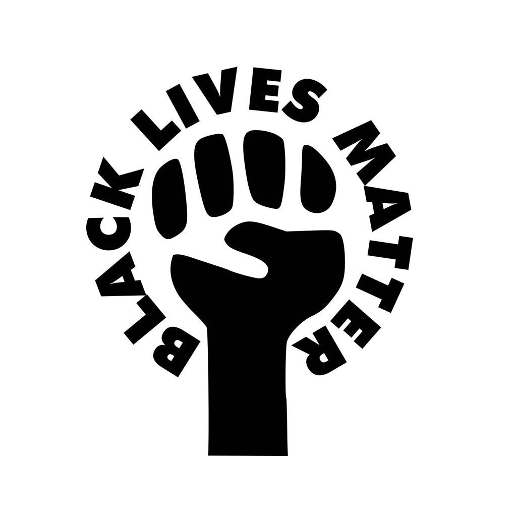 Set of 2 x Black lives Matter Iron on Screen Print patch for fabric Machine Washable #BlackLivesMatter